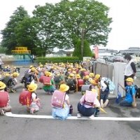 ②一斉下校