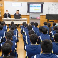 主権者教育にかかる出前授業　２年生