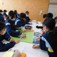 ３年生　家庭科の授業